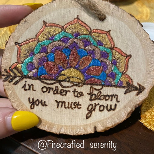 Using Watercolor on Wood - from guest blogger Ashley Beyer