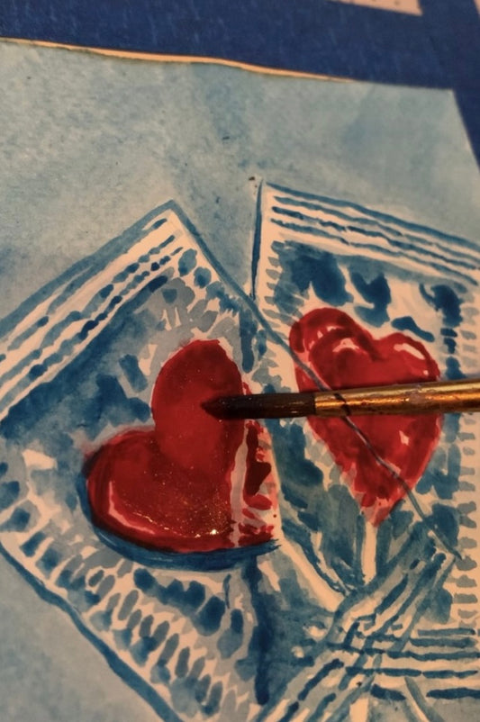 Valentines Day Card - from guest blogger Jasmine Smith