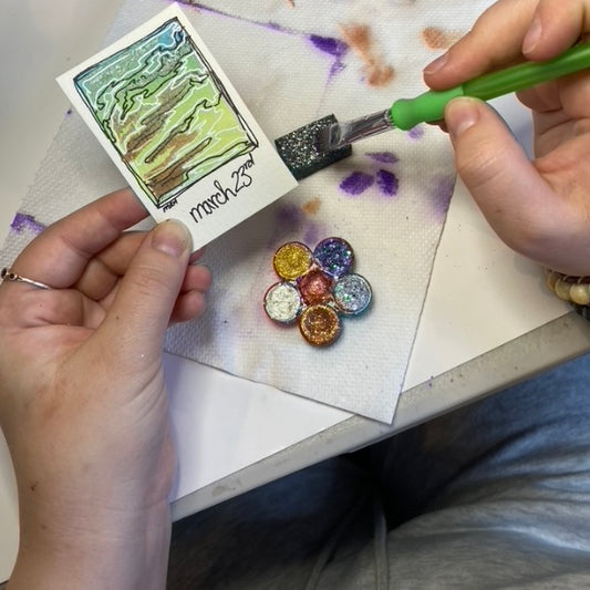 A Peak Into The Process - from guest blogger McKenzie Hilscher
