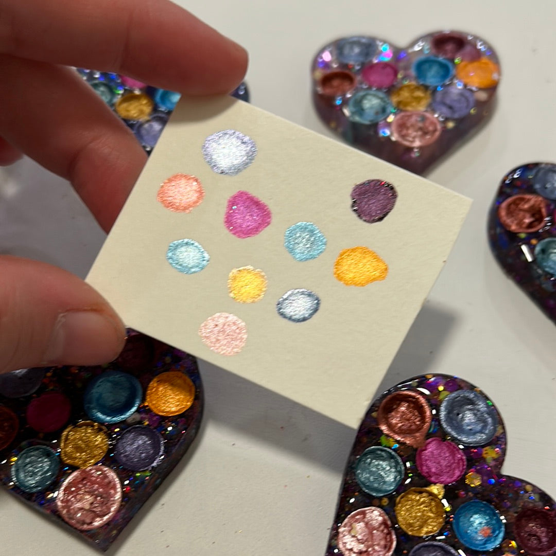 Spooky Heart Mini Palettes