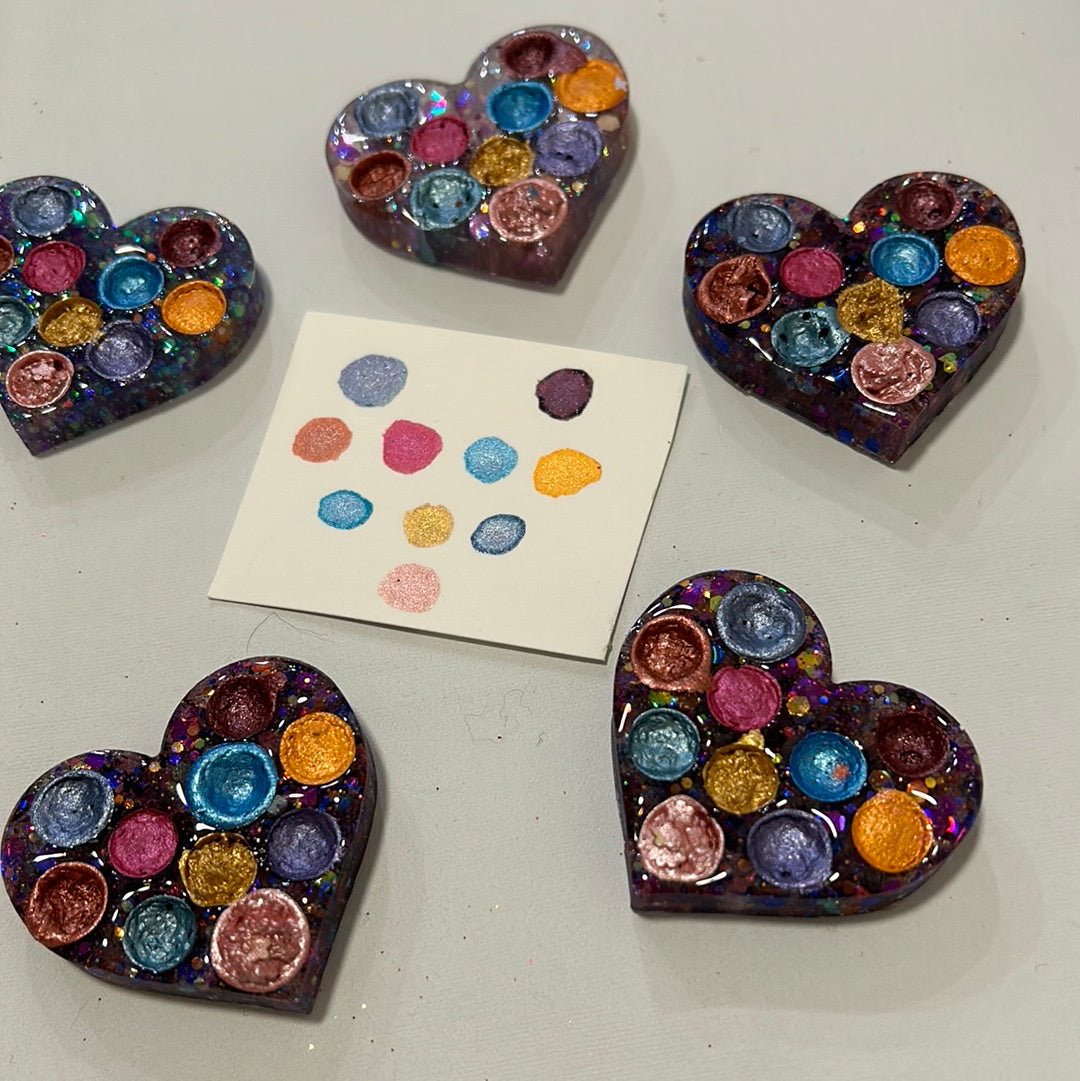 Spooky Heart Mini Palettes