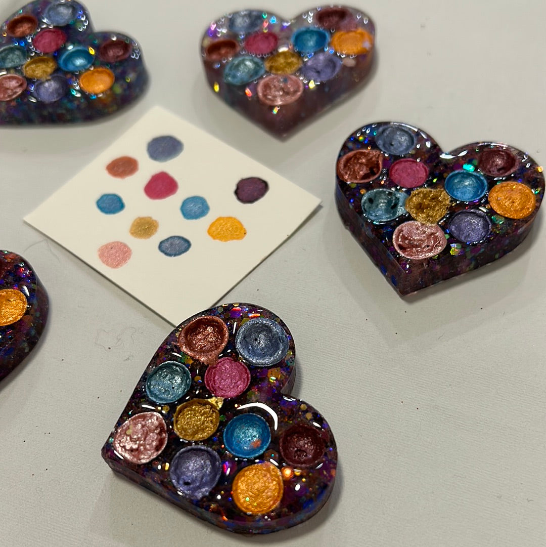 Spooky Heart Mini Palettes