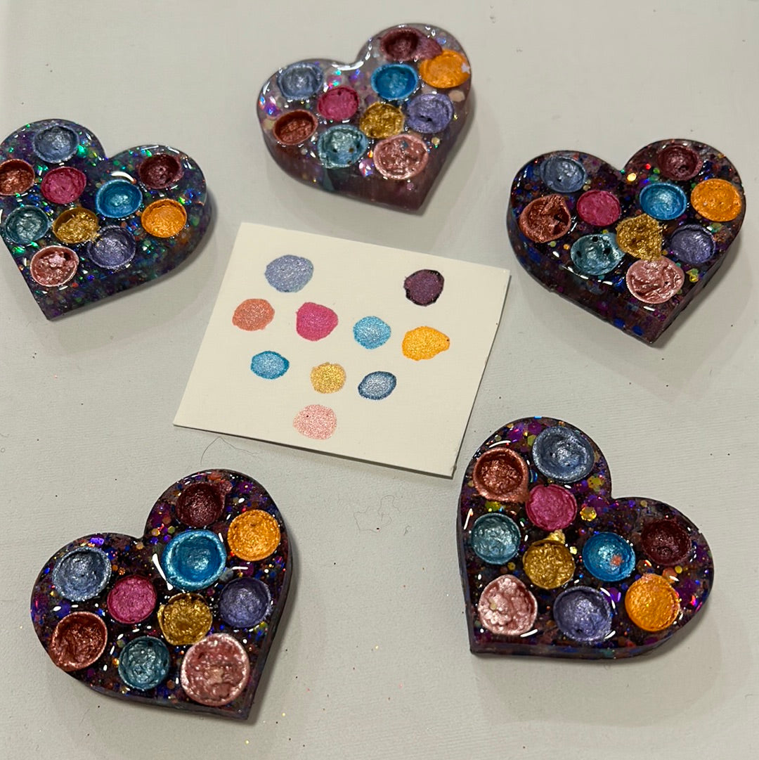 Spooky Heart Mini Palettes