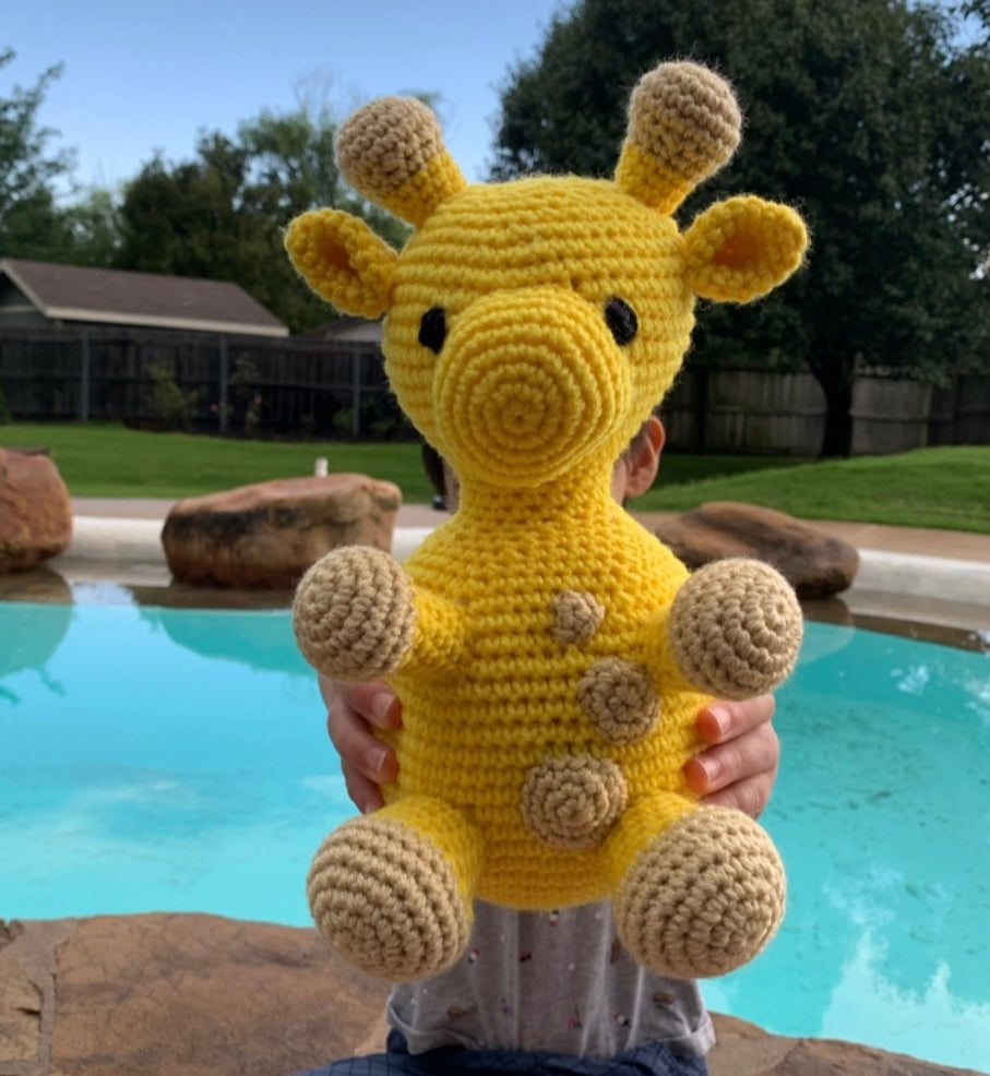 Gerald the Giraffe crochet pattern pdf