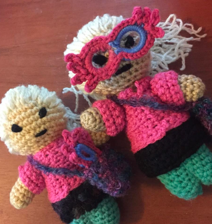 Geeky Wizard Doll crochet pattern