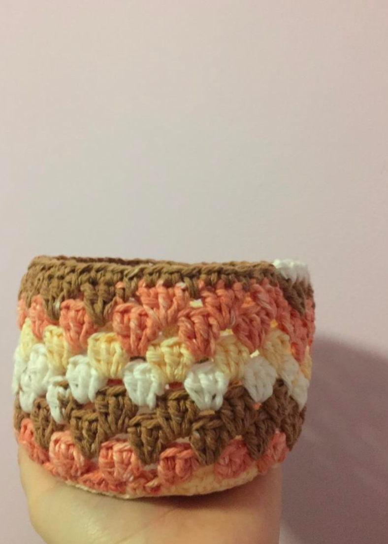 Crochet basket pattern