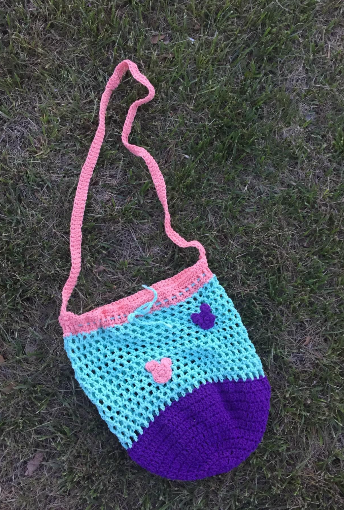 Classic market bag crochet pattern