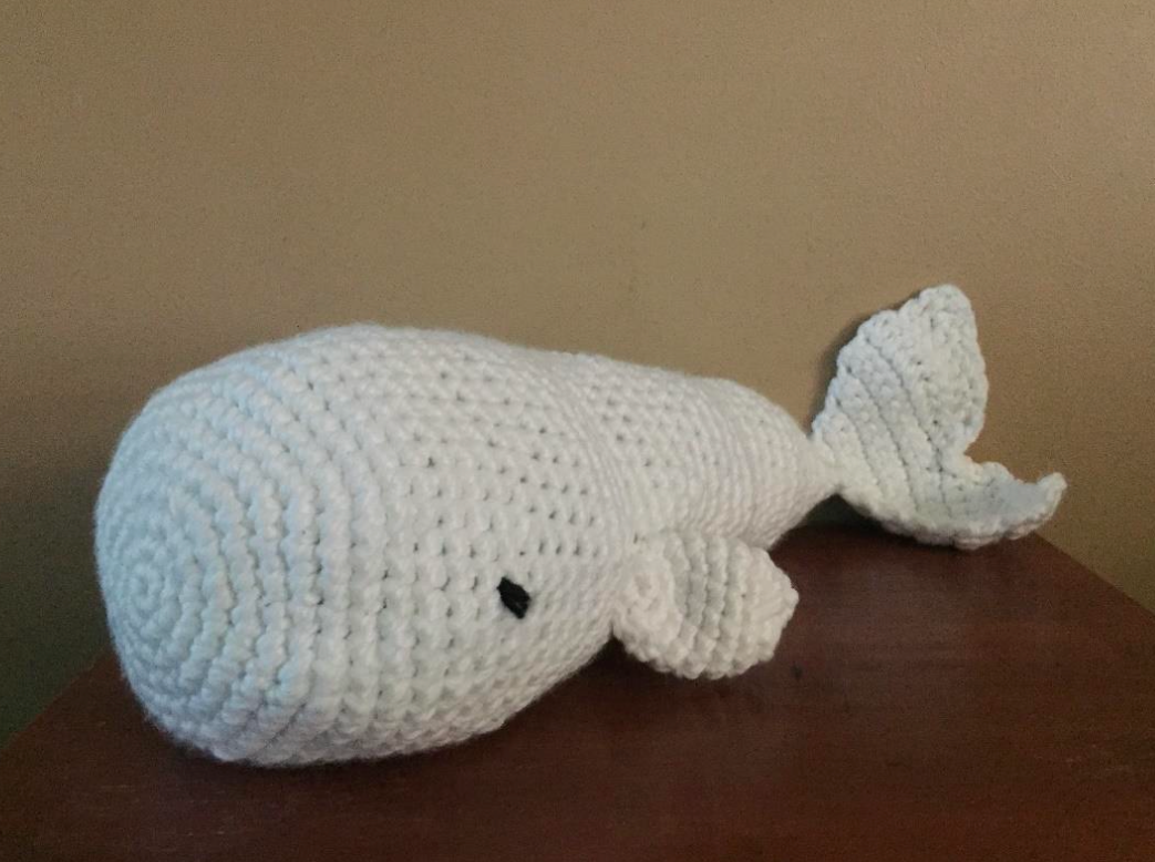 Moby Dick the Whale crochet pattern