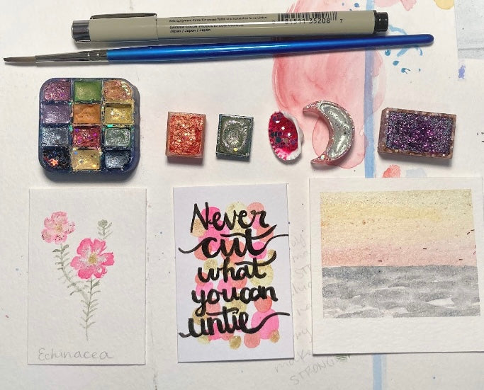 Creating a Big Impact with Tiny Paintings - from guest blogger Heidi Stephens