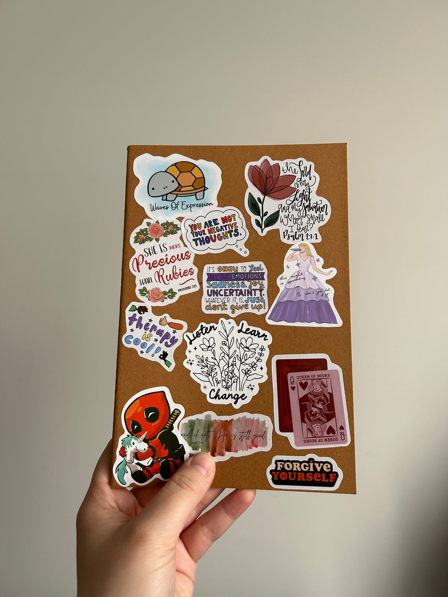 Create your own safe place journal/Sketchbook!