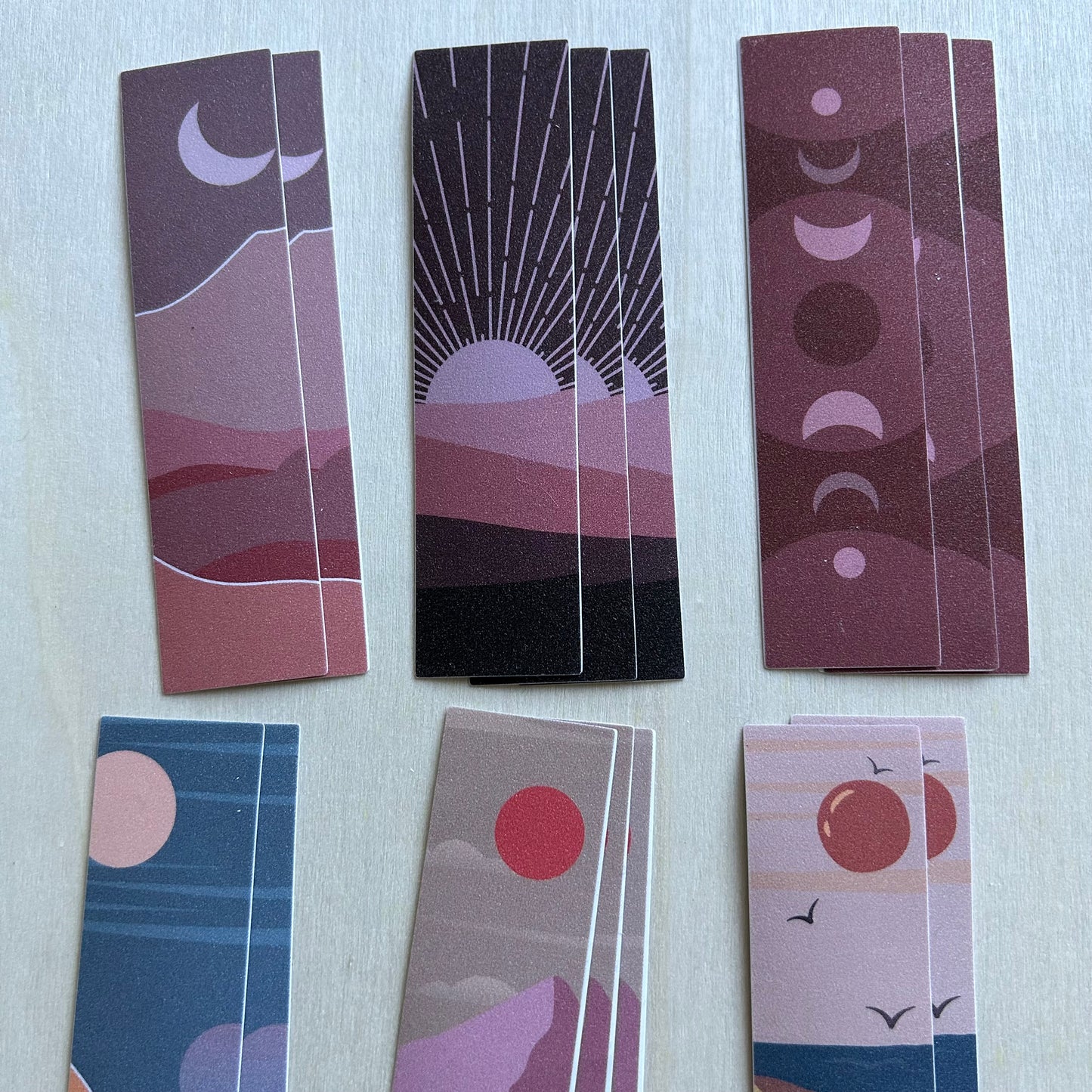 (1pcs) Sensory Texture Sticker/Bookmark