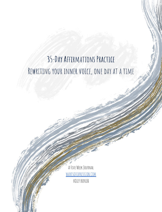 35 day Affirmation Practice Digital Journal
