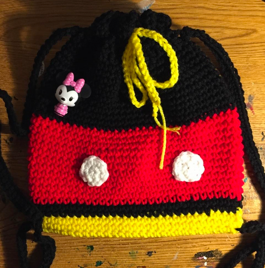Mouse Pal Crochet Backpack pattern